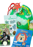 Animal- Pre Filled Printed Fabric Party Bag - Little Party Stop