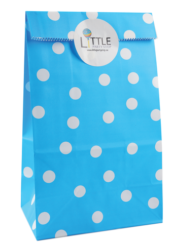 Blue Spots Party Bag - Little Party Stop