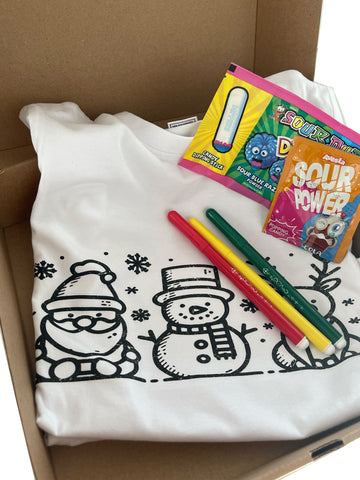 Christmas T-shirt Activity