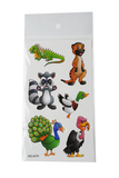 Animal Green Chevron-Pre Filled Paper Party Bag - Little Party Stop