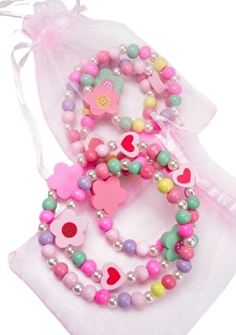 Wooden Necklace - Little Party Stop