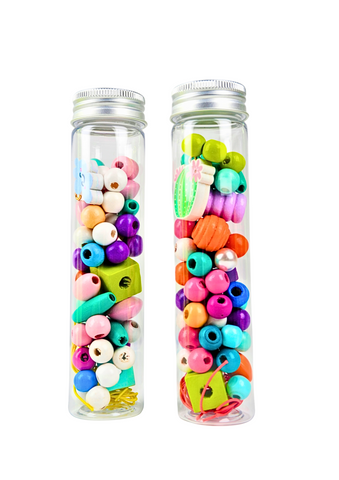 Wooden Beads Necklace Making Kit - Little Party Stop