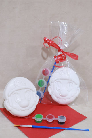 Super Mario Ceramic Painting Kit in Cello Bag
