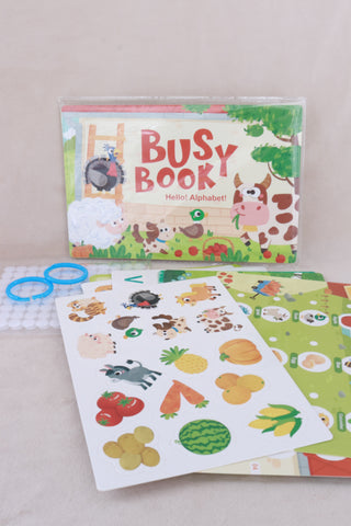 Animals Busy Book(Learning Alphabet)