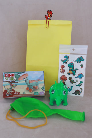 Dinosaur Paper Clip- Pre Filled Paper Party Bag