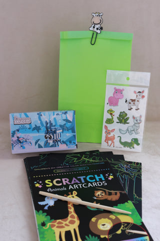 Animal Paper Clip- Pre Filled Paper Party Bag