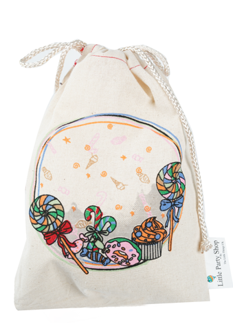 Candy Fabric Party Bag - Little Party Stop