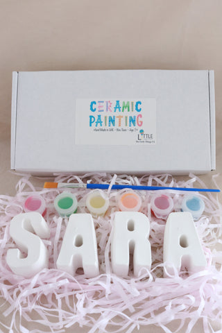 Letter Ceramic Painting Kit