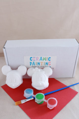 Mickey/Minnie Ceramic Painting Kit