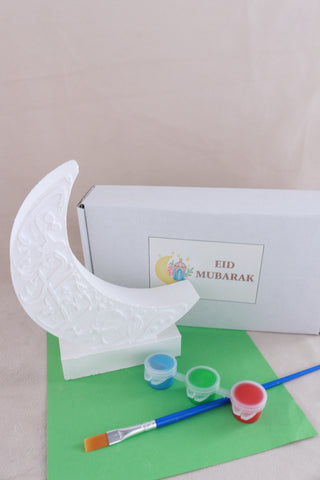 Eid Ceramic Painting Kit (Half Moon)