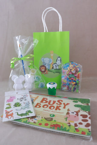 Animal Pre Filled Handle Paper Bag