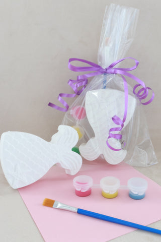 Mermaid Ceramic Painting Kit in Cello Bag
