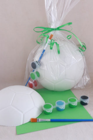 Football Ceramic Painting Kit in Cello Bag