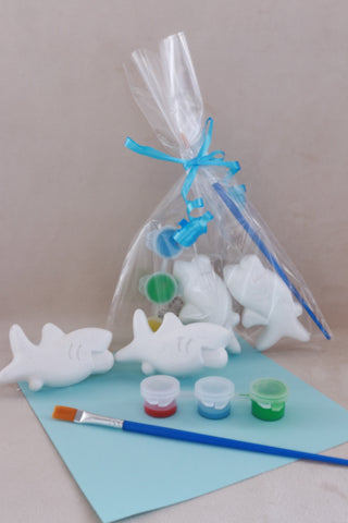 Sea Life Ceramic Painting Kit in Cello Bag