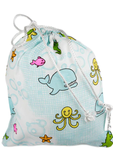 SeaLife- Pre Filled Printed Fabric Party Bag - Little Party Stop