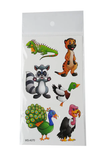 Animal- Pre Filled Printed Fabric Party Bag - Little Party Stop