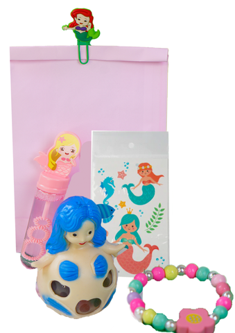 Mermaid Paper Clip- Pre Filled Paper Party Bag - Little Party Stop