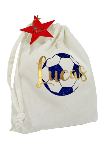Personalised Sports Fabric Bag - Little Party Stop