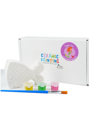 Mermaid Ceramic Painting Kit - Little Party Stop