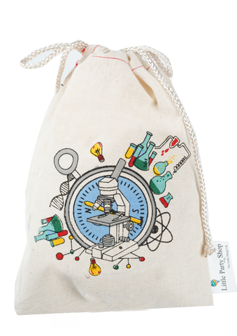 Science Fabric Party Bag - Little Party Stop