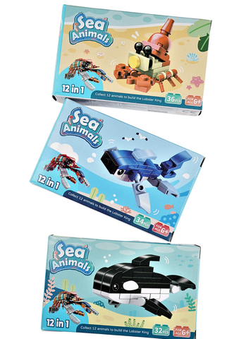 Sea Life Mini Brick - Little Party Stop