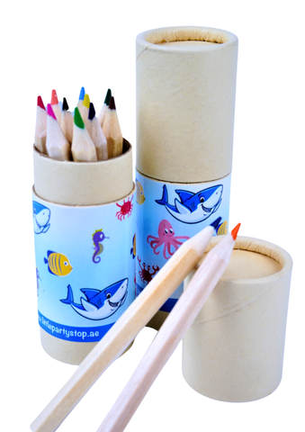 Sea Life Tube of Pencils - Little Party Stop