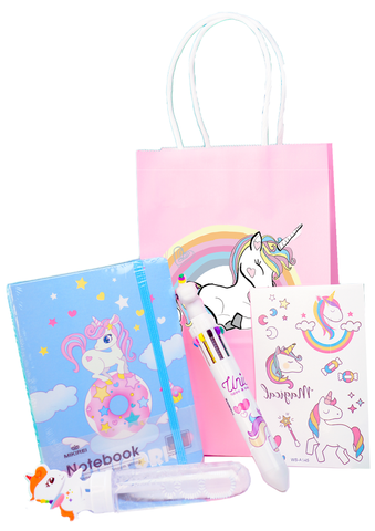 Unicorn- Pre Filled Paper Handle Party Bag - Little Party Stop